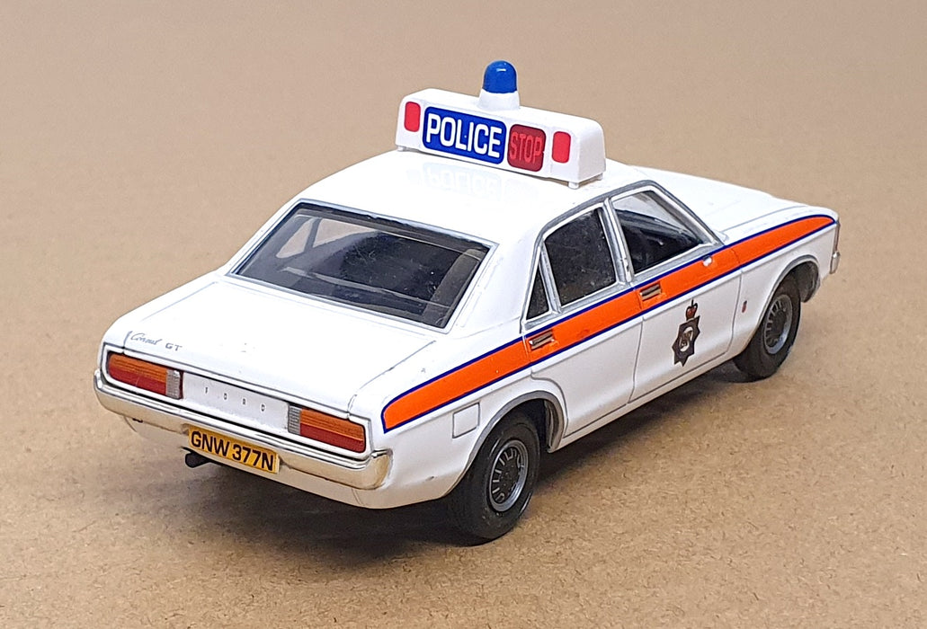 Vanguards 1/43 Scale VA05503 - Ford Consul West Yorkshire Police - White