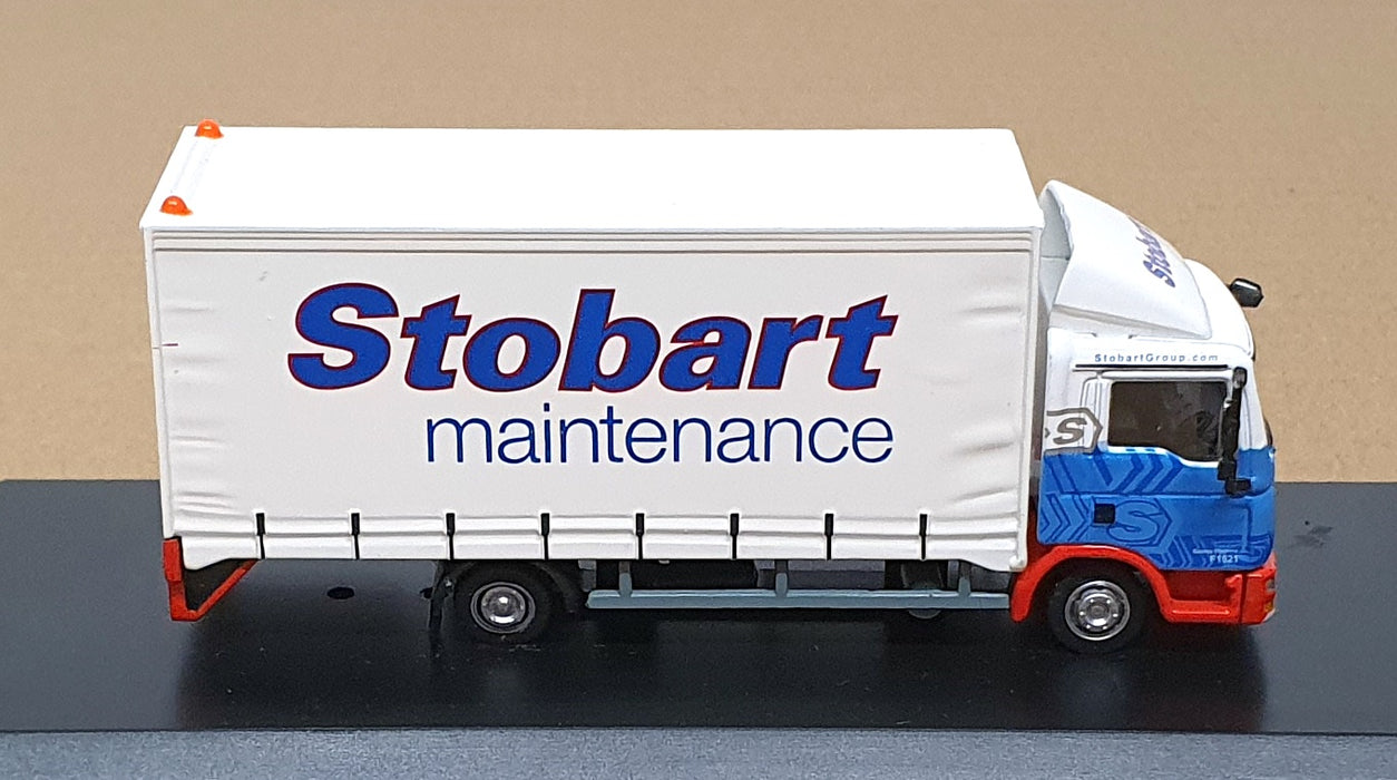 Atlas Editions 1/76 Scale 4 664 108 - MAN 4W Box Van F1521 Sammy Shammy Stobart 