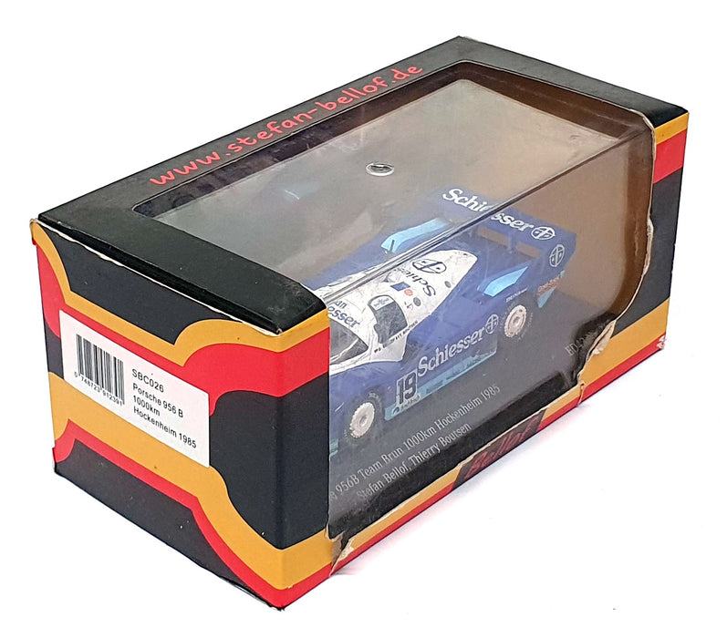 CMR 1/43 Scale SBC026 - Porsche 956B Brun 1000Km #19 Hockenheim 1985