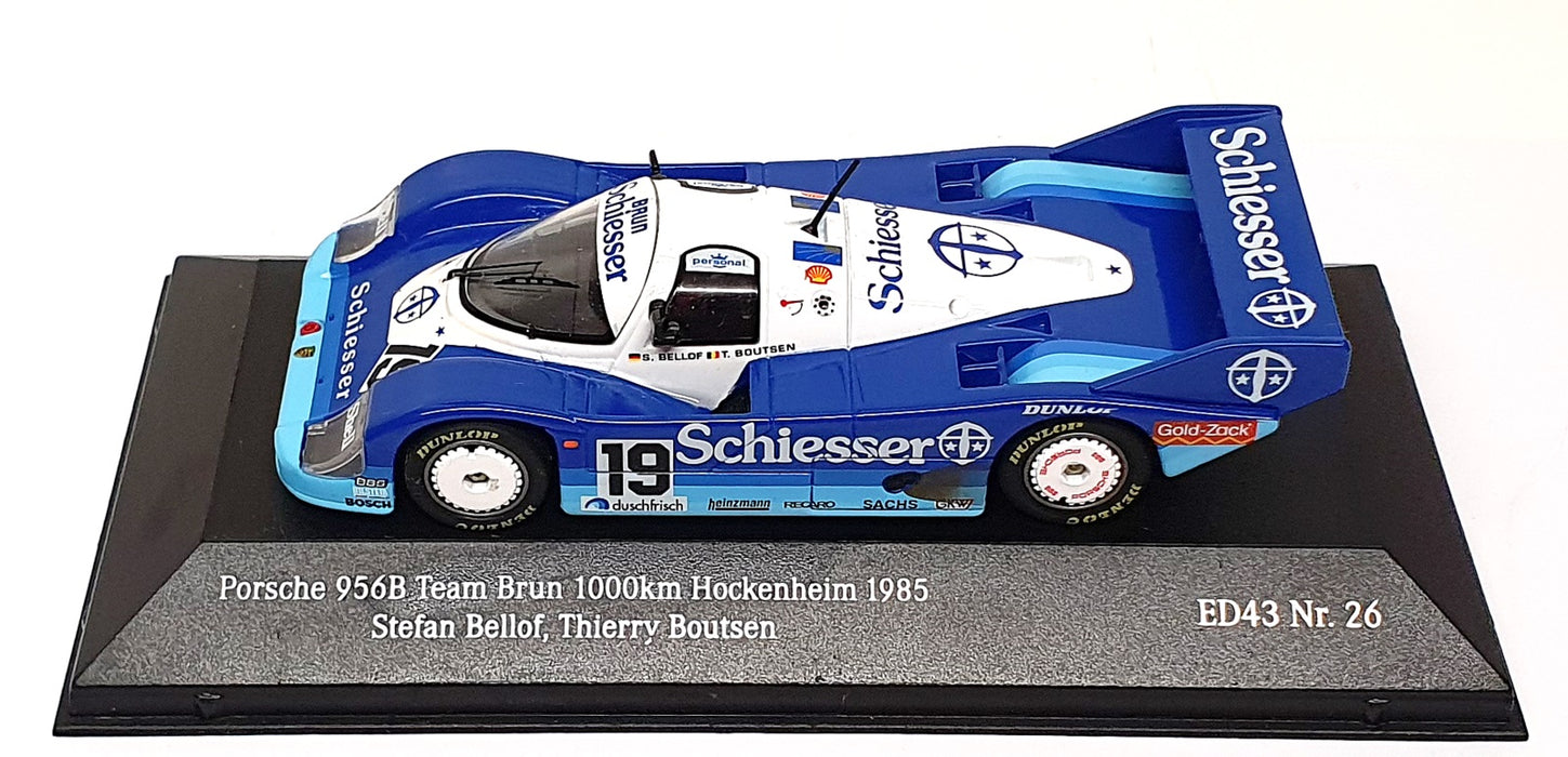 CMR 1/43 Scale SBC026 - Porsche 956B Brun 1000Km #19 Hockenheim 1985