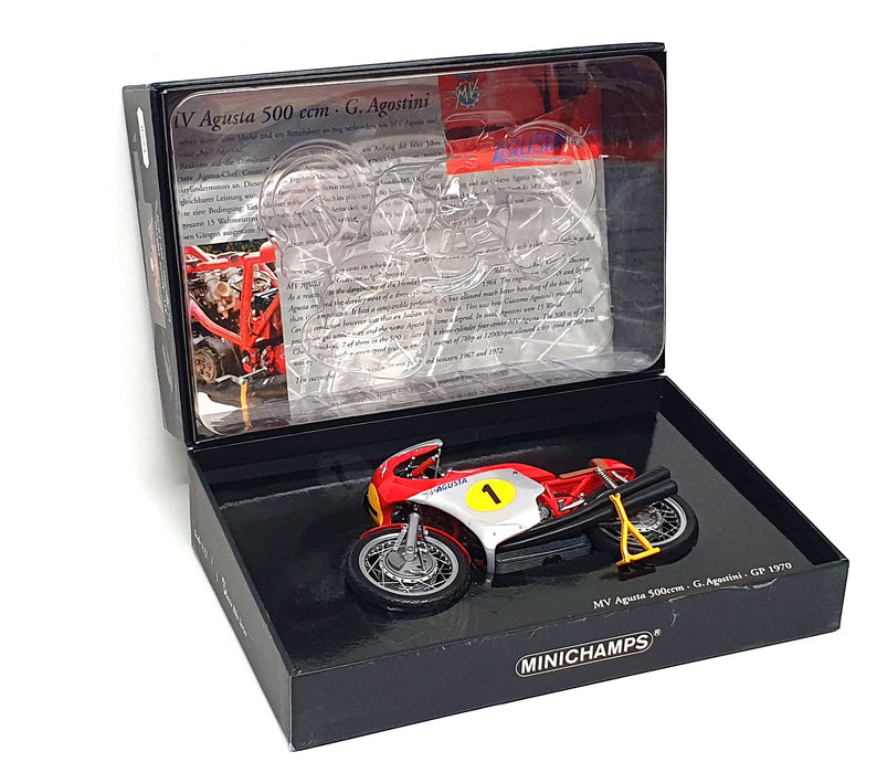 Minichamps 1/12 Scale 122 700001 MV Augusta 500cc Agostini World Champion 1970