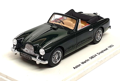 Spark 1/43 Scale S0582 - 1953 Aston Martin DB2/4 Drophead - Dk. Green