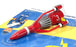 Vivid Carlton 58200 Collection Of 4x Thunderbirds Toys FAB 1 Thunderbird 1 2 & 3