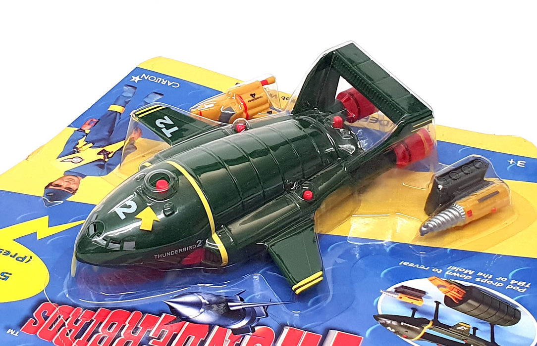 Vivid Carlton 58200 Collection Of 4x Thunderbirds Toys FAB 1 Thunderbird 1 2 & 3