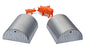 Britains 1/32 Scale Farm Accessories 4703 - 2 Shelters With Animals 3x Pigs