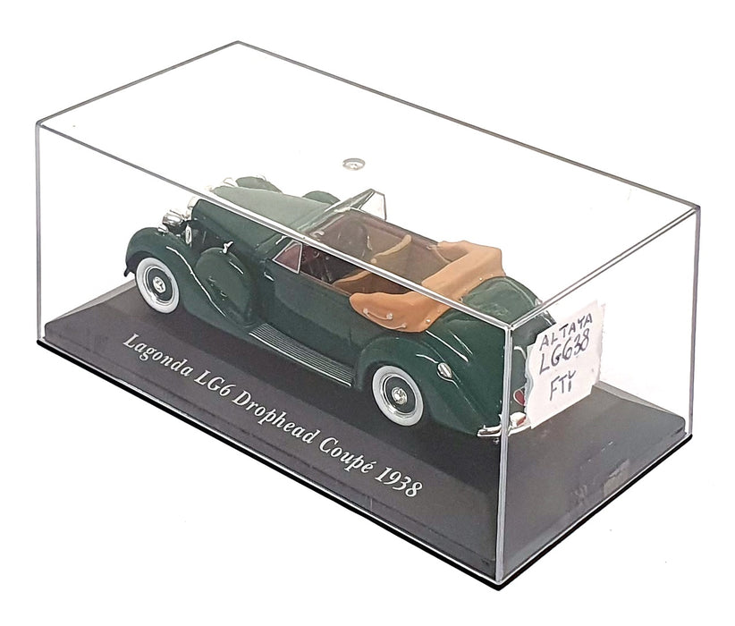 Altaya 1/43 Scale LG638 - 1938 Lagonda LG6 Drophead Coupe - Green