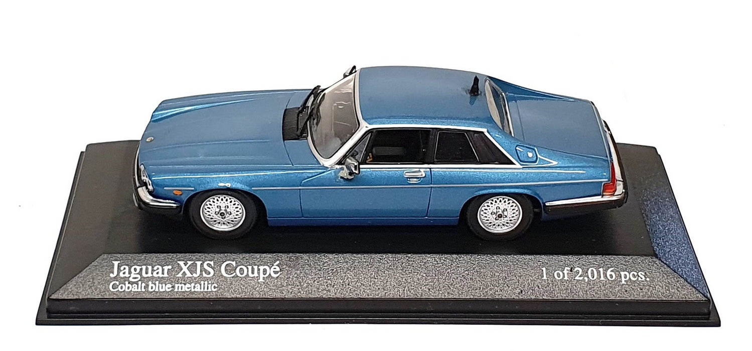 Minichamps 1/43 Scale 400 130422 - 1980 Jaguar XJS Coupe - Met. Cobalt Blue