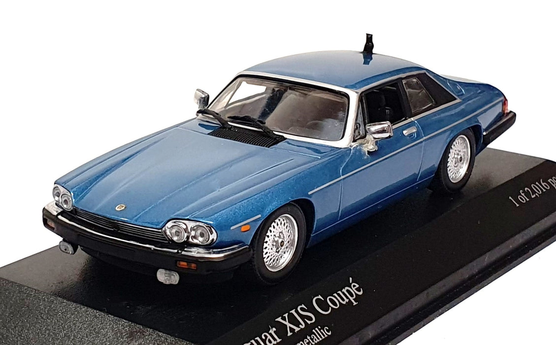 Minichamps 1/43 Scale 400 130422 - 1980 Jaguar XJS Coupe - Met. Cobalt Blue