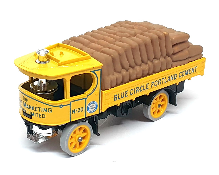 Matchbox Appx 11cm Long Y-18 - 1918 Atkinson Model D Steam Wagon Blue Circle
