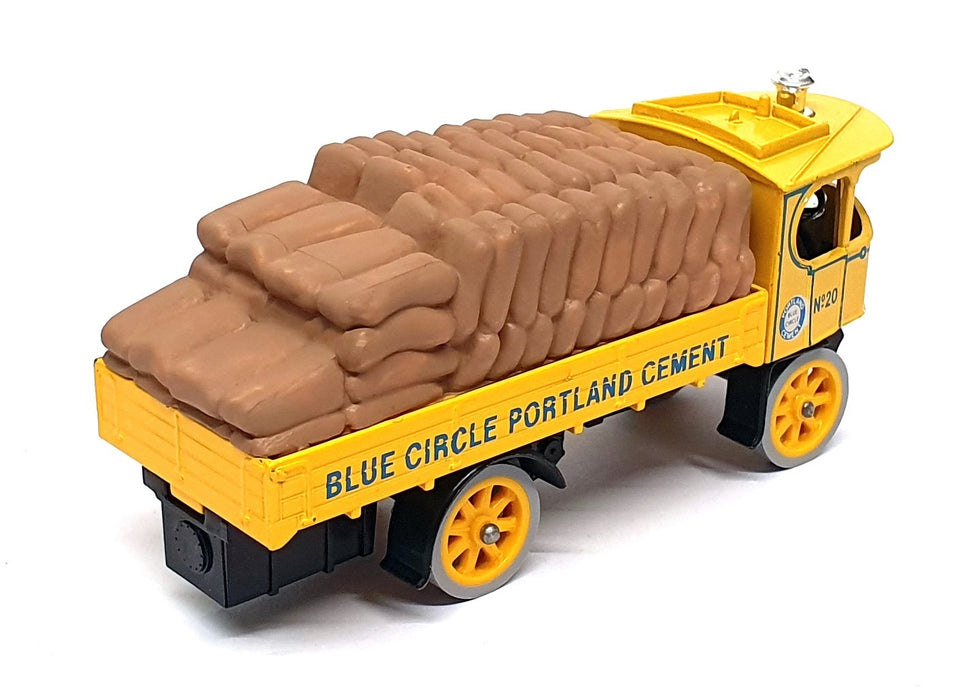 Matchbox Appx 11cm Long Y-18 - 1918 Atkinson Model D Steam Wagon Blue Circle