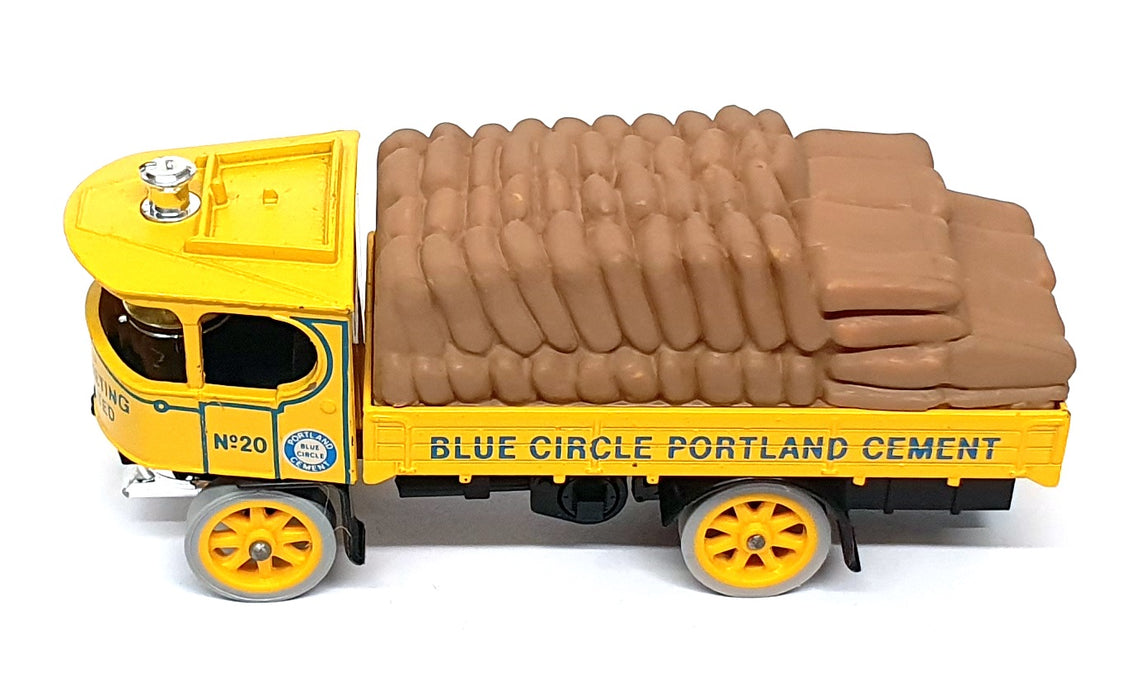 Matchbox Appx 11cm Long Y-18 - 1918 Atkinson Model D Steam Wagon Blue Circle