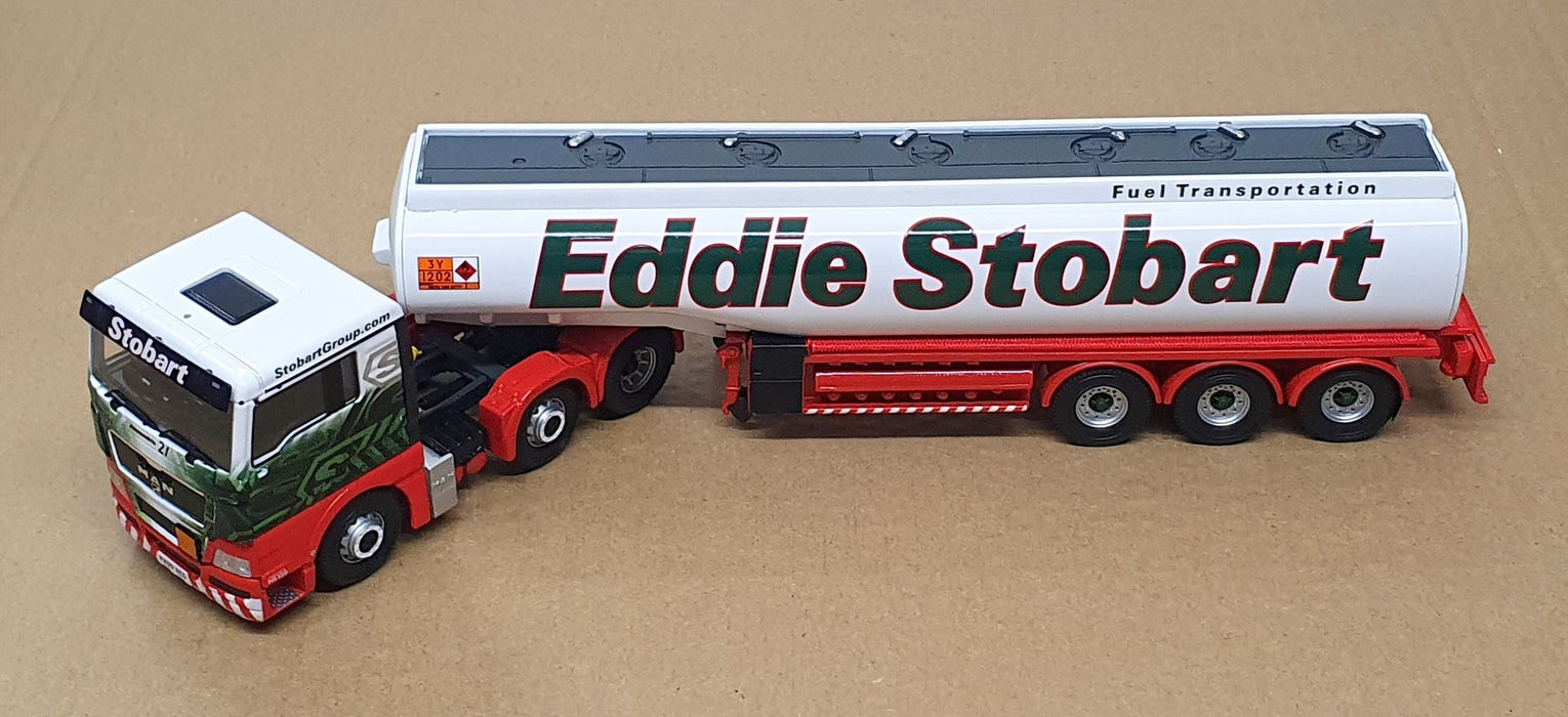 Corgi 1/50 Scale CC15207 - MAN TG-X (XL) Fuel Tanker Truck - Eddie Stobart Ltd