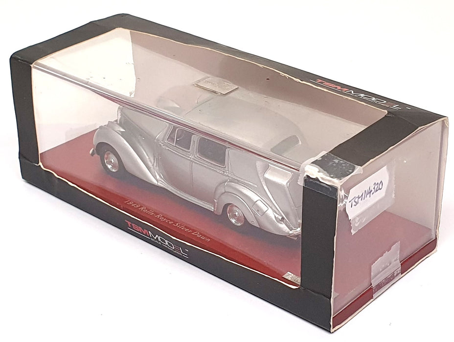TSM 1/43 Scale Resin TSM114320 - 1949 Rolls Royce Silver Dawn - Silver