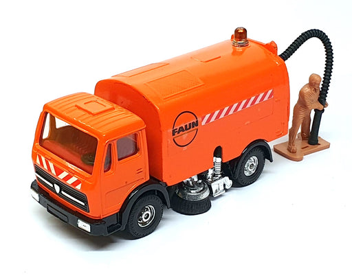 Corgi Appx 12cm Long Diecast 1117 - Faun AK435 Road Sweeper - Orange