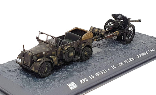 War Master 1/72 Scale TK0050 - Kfz 15 Horch + 10.5cm FH18m Germany 1941