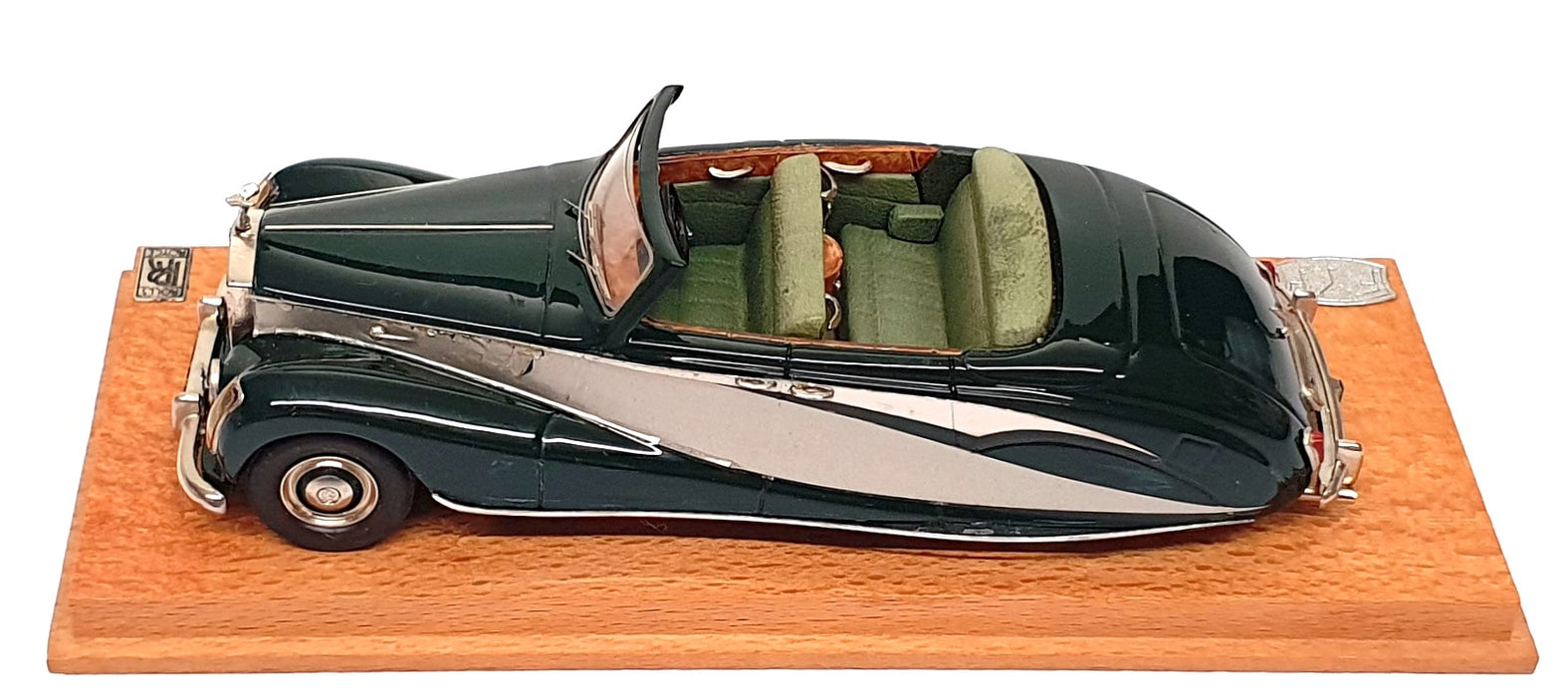 FYP Creations 1/43 Scale ALW11 - Rolls Royce Silver Wraith Hooper - Green/Silver