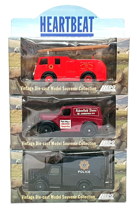 Lledo Diecast HBS09 - Set Of 9x Assorted Vehicles From The TV Series Heartbeat