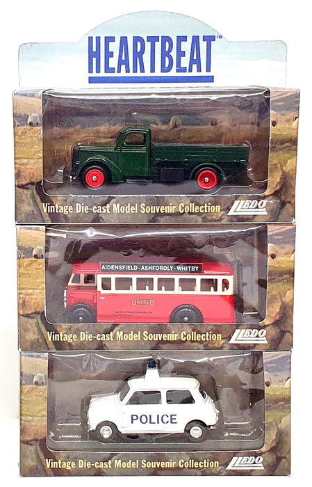 Lledo Diecast HBS09 - Set Of 9x Assorted Vehicles From The TV Series Heartbeat