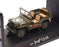 Cararama 1/43 Scale WJ863S - Willys Jeep CJ-2A US Army - Green