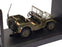 Cararama 1/43 Scale WJ863S - Willys Jeep CJ-2A US Army - Green