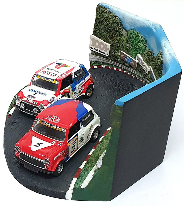 Corgi 1/36 Scale 05508 '99 Mini 7 & Miglia C/ship Winners + Brands Hatch Diorama