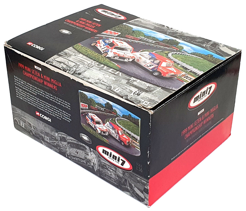 Corgi 1/36 Scale 05508 '99 Mini 7 & Miglia C/ship Winners + Brands Hatch Diorama
