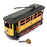 Jaya Toys Appx 17cm Long TR016 - Tin Plate Toy Tram Car With Key
