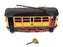 Jaya Toys Appx 17cm Long TR016 - Tin Plate Toy Tram Car With Key