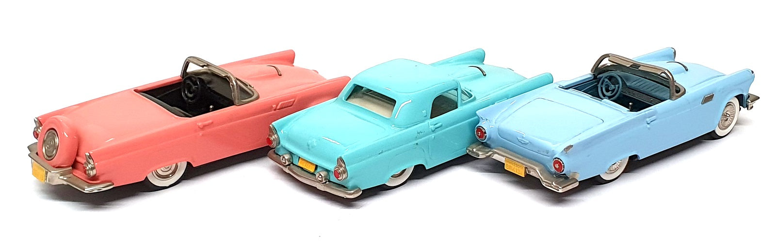 Brooklin 1/43 Scale - Ford Thunderbird 3 Piece Set 40 Years Of Thunder 1 Of 300