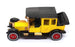 Matchbox Appx 9.5cm Long Diecast Y-7 - 1912 Rolls Royce - Yellow/Black
