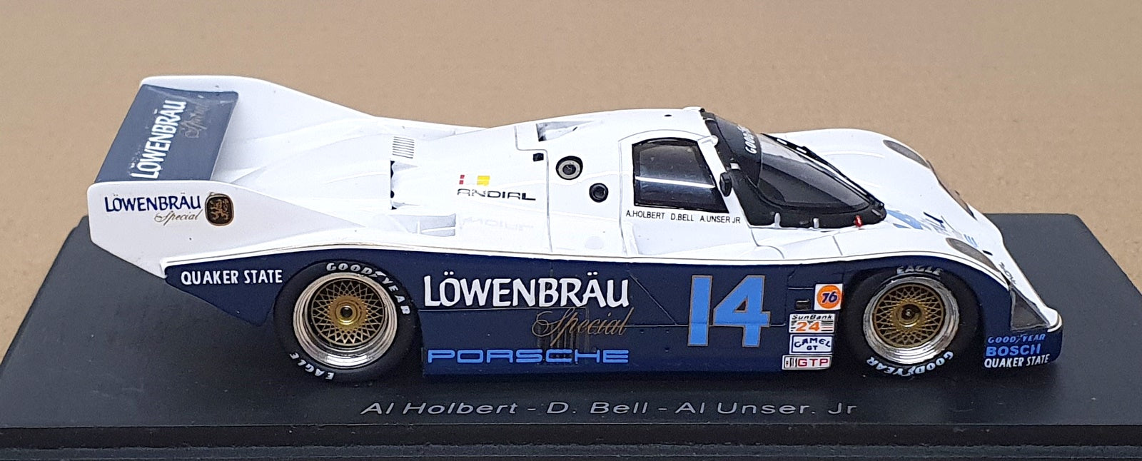 Spark 1/43 Scale S0948 - Porsche 962 C #14 Winner 24hr Daytona 1986