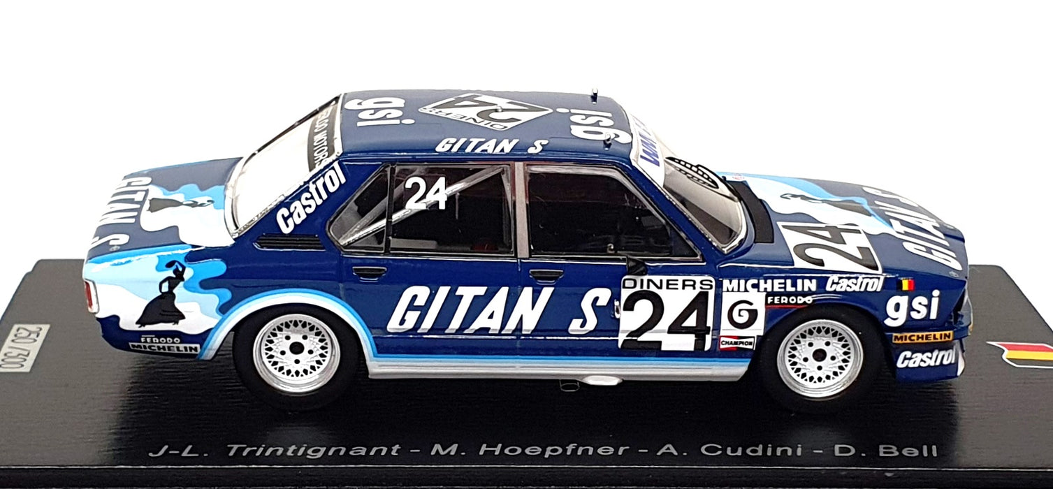 Spark Model 1/43 Scale Resin SB490 - BMW 530i 7th #24 24hr Spa 1981