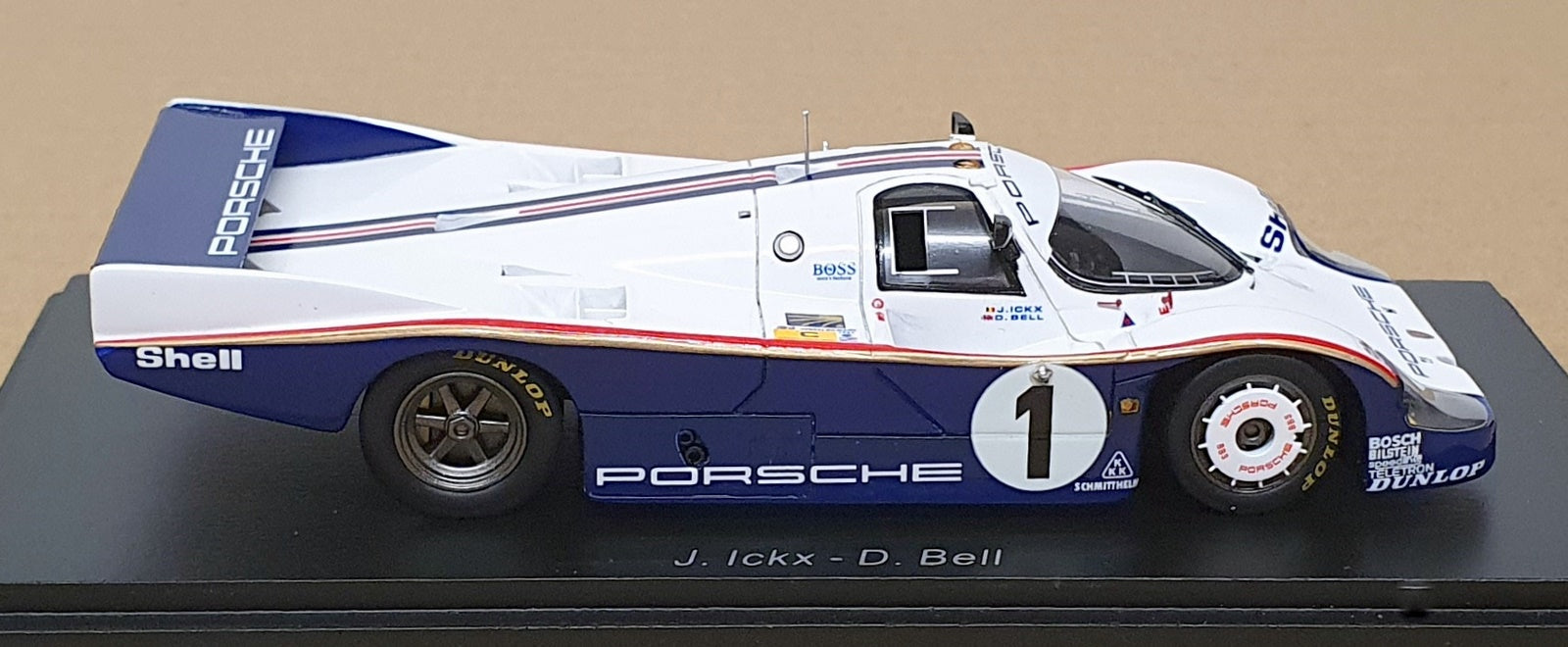 Spark 1/43 Scale S5503 - Porsche 956 C 2nd #1 Le Mans 1983 Ickx/Bell