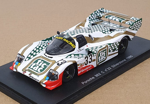 Spark 1/43 Scale MX010 - Porsche 962C #33 Silverstone 1990 Bell/Pescarolo