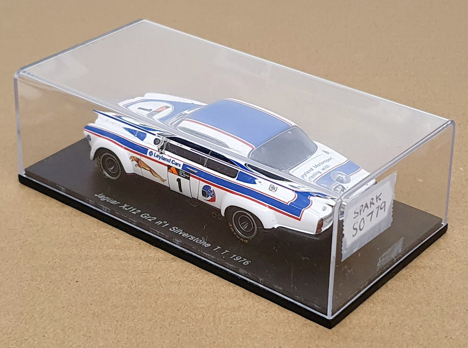 Spark 1/43 Scale S0779 - Jaguar XJ12 Gr12 #1 Silverstone T T 1976 Bell/Hobbs