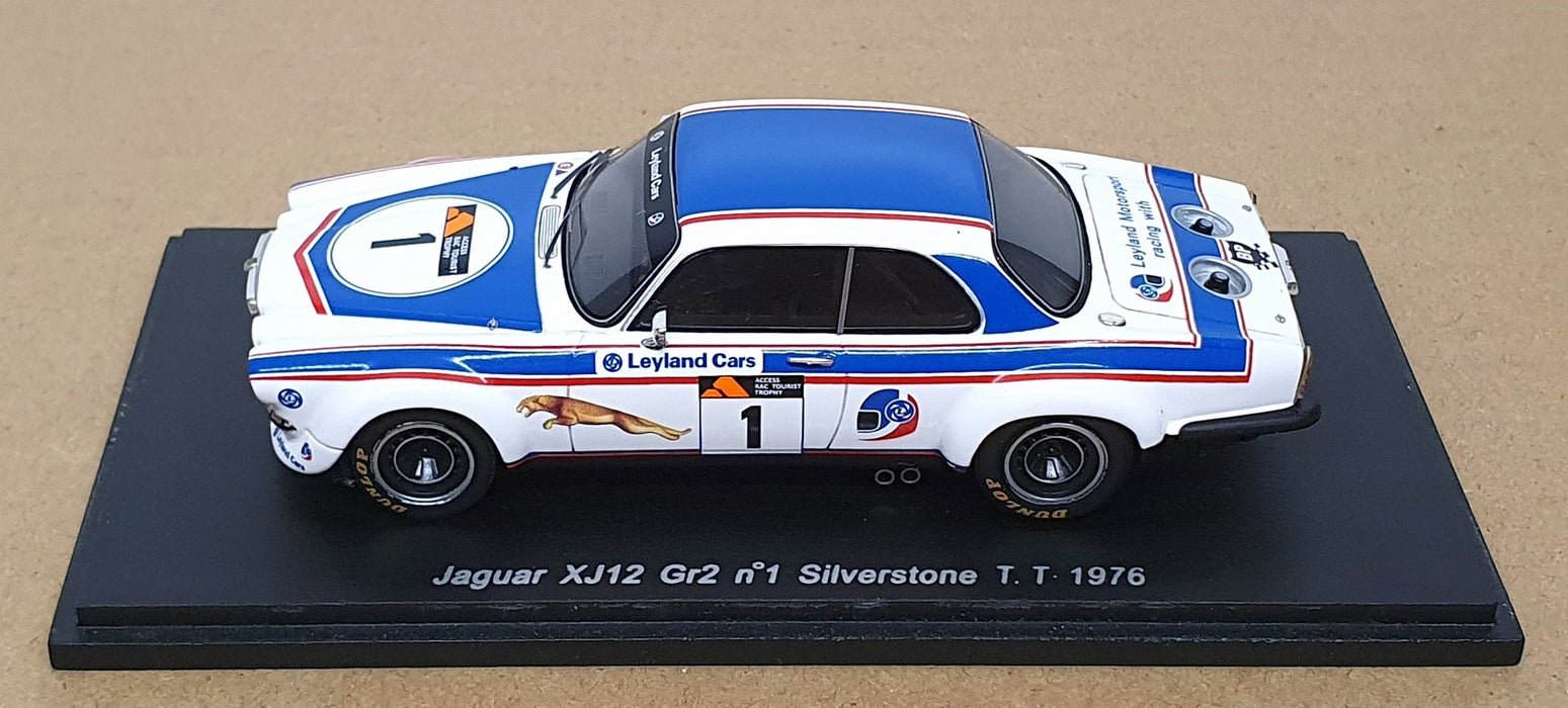 Spark 1/43 Scale S0779 - Jaguar XJ12 Gr12 #1 Silverstone T T 1976 Bell/Hobbs