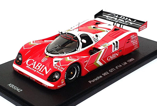 Spark 1/43 Scale KBS042 - Porsche 962 GTI #14 Le Mans 1989 Bell/Weaver/Needell