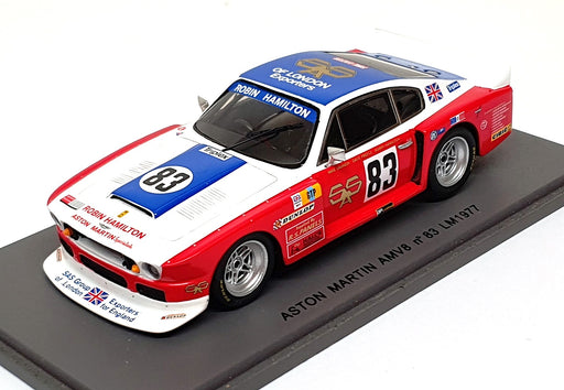 Spark Model 1/43 Scale S0571 - Aston Martin AMV8 #83 Le Mans 1977