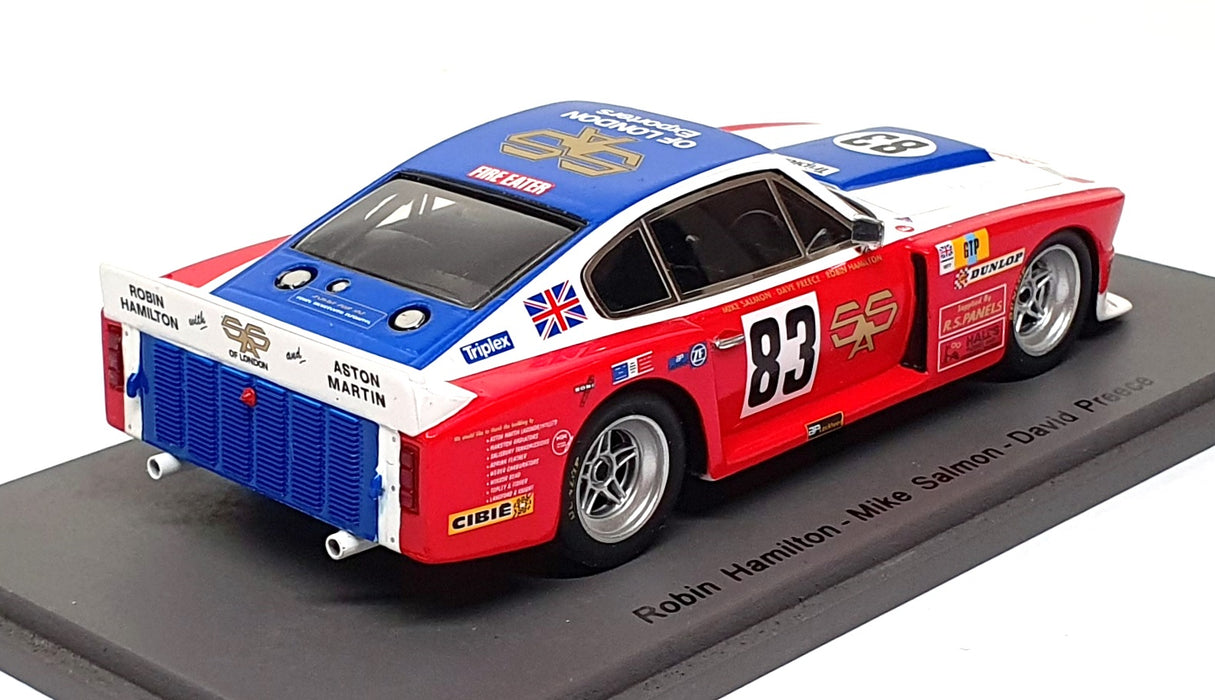 Spark Model 1/43 Scale S0571 - Aston Martin AMV8 #83 Le Mans 1977