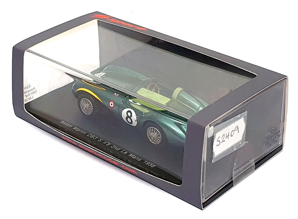 Spark Model 1/43 Scale S2409 - Aston Martin DB3 #8 Le Mans 1956 Moss/Collins