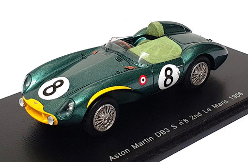 Spark Model 1/43 Scale S2409 - Aston Martin DB3 #8 Le Mans 1956 Moss/Collins