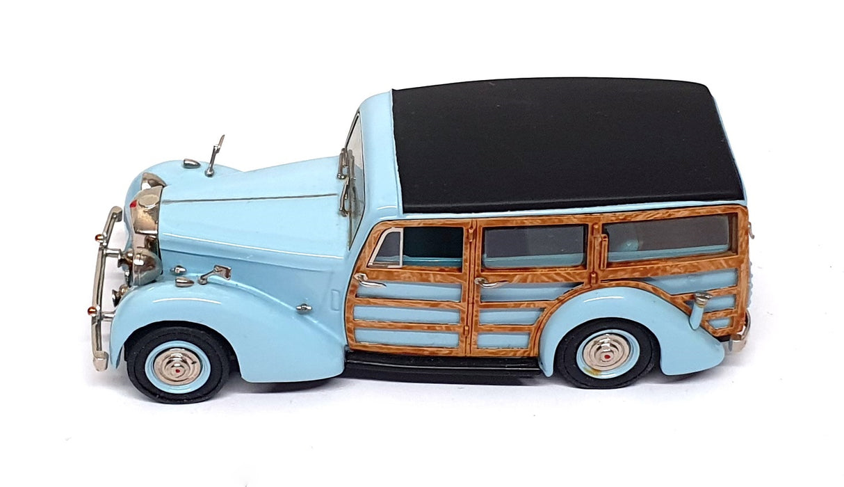 J&M Classics 1/43 Scale JM202 - 1947 Alvis TA14 Woody - Pale Blue