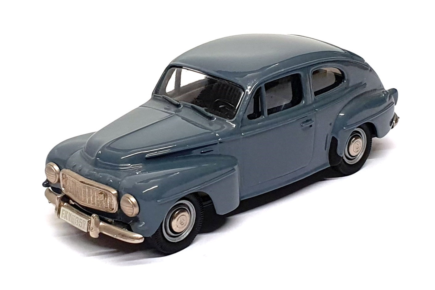 Rob Eddie Models 1/43 Scale RE6 - 1963 Volvo PV4544 - Greyish Blue