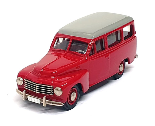 Rob Eddie Models 1/43 Scale RE7 - 1953 Volvo PV445 Estate - Red/Grey