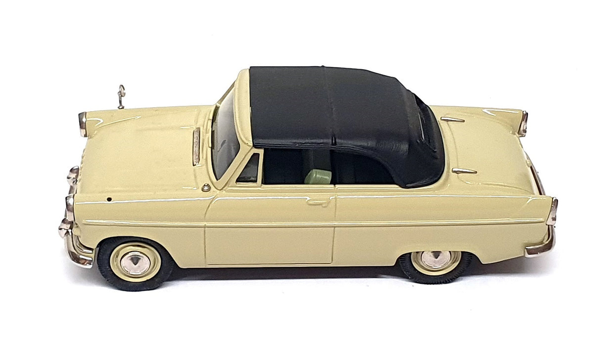 Lansdowne Models 1/43 Scale LDM23 - 1962 Ford Consul Mk2 Conv. Panama Yellow