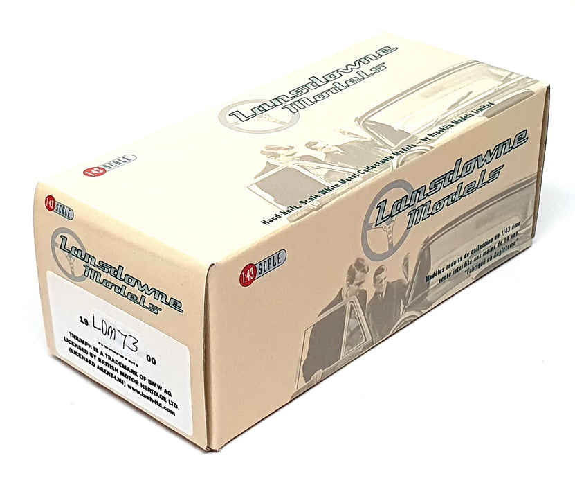 Lansdowne Models 1/43 Scale LDM73 - 1965 Triumph Herald 13/60 Est. Valencia Blue