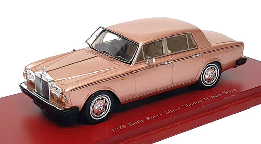 TSM 1/43 Scale TSM114318 - 1979 Rolls Royce Silver Shadow II - Peach Bronze