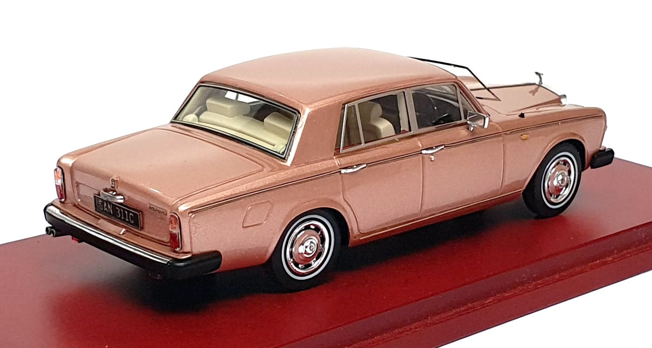 TSM 1/43 Scale TSM114318 - 1979 Rolls Royce Silver Shadow II - Peach Bronze