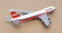 Schabak 1/600 Scale Diecast 901/10 - Boeing 747-200 Aircraft TWA - White/Red