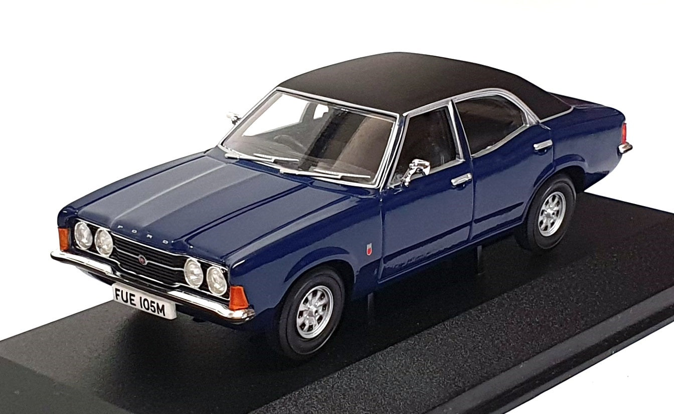 Vanguards 1/43 Scale VA10318 - Ford Cortina Mk3 2000GT - Marine Blue